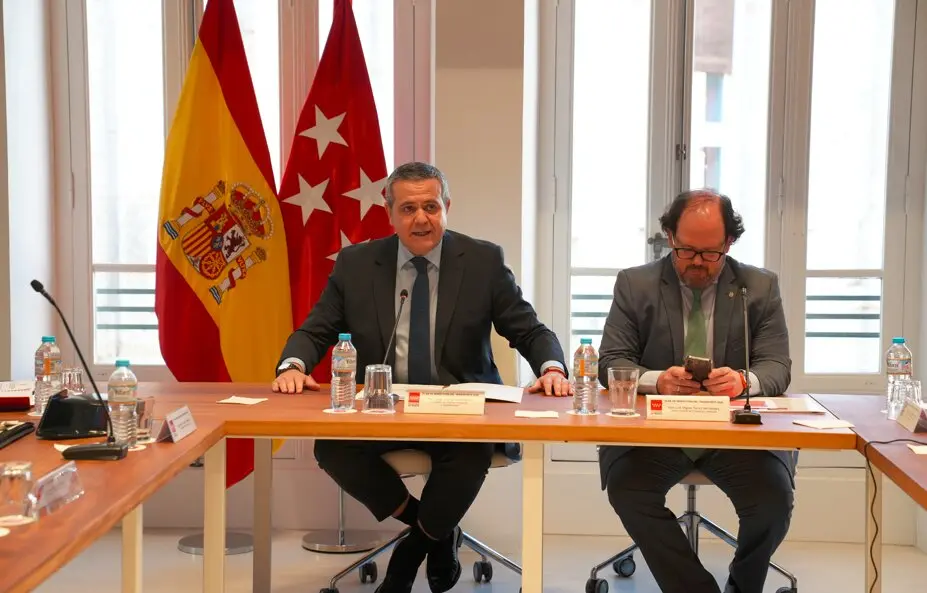 El consejero Rodrigo ha hecho balance de las actuaciones realizadas el a&ntilde;o pasado - Foto Comunidad de Madrid