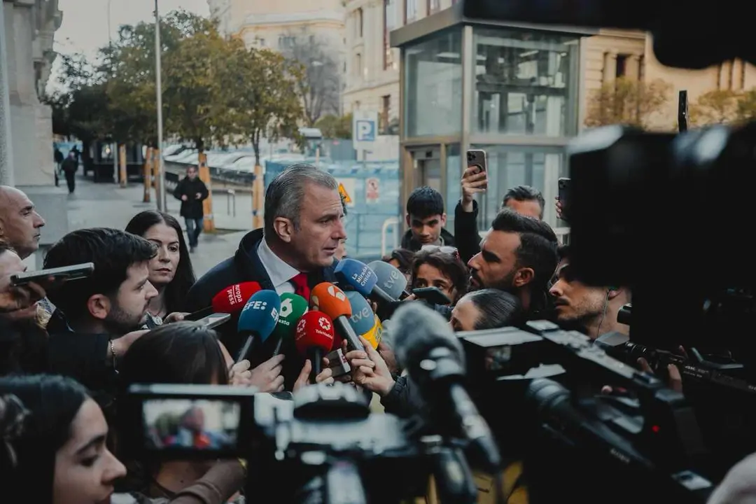 Ortega Smith este martes - Foto de Vox/ Carlos de Paz