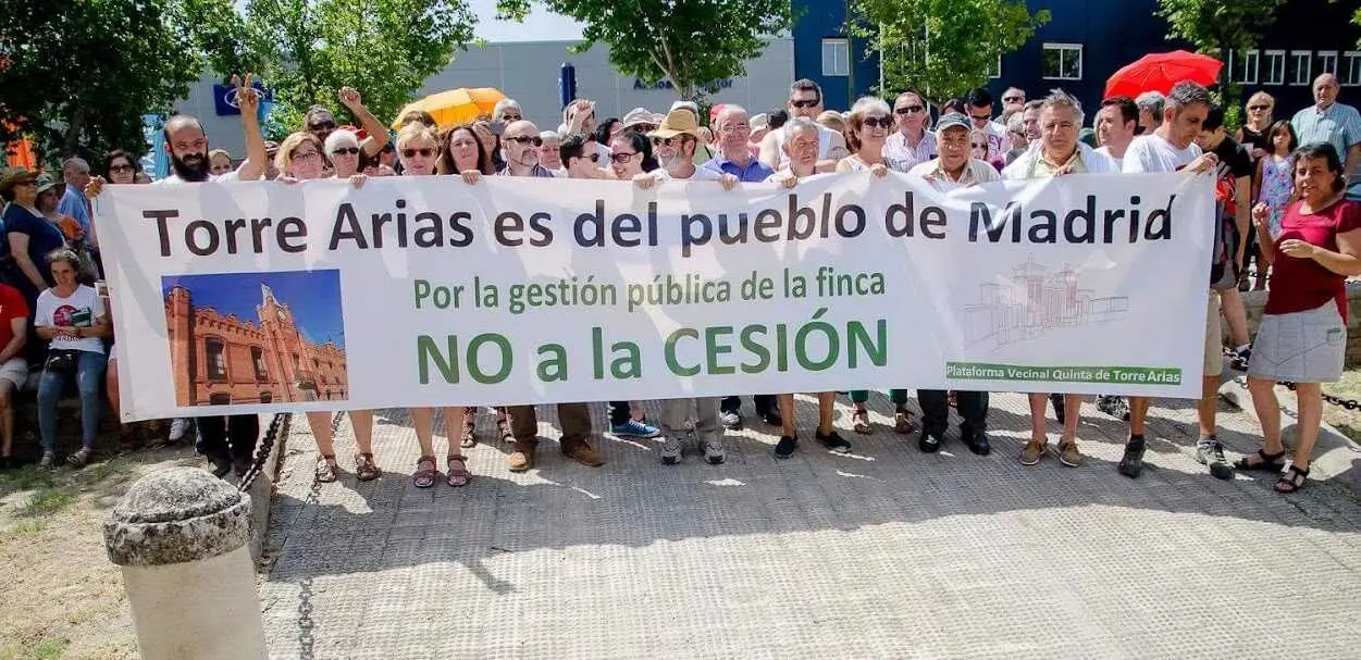 Manifestaci&oacute;n Vecinos de San Blas-Canillejas