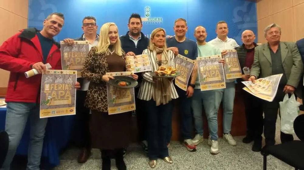 Acto de presentaci&oacute;n de la Feria de la Tapa en Collado Villalba