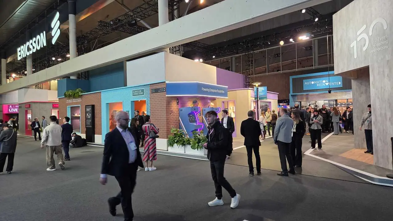 Stand de Ericsson en el Mobile Congress 2026 - Foto de Ericsson