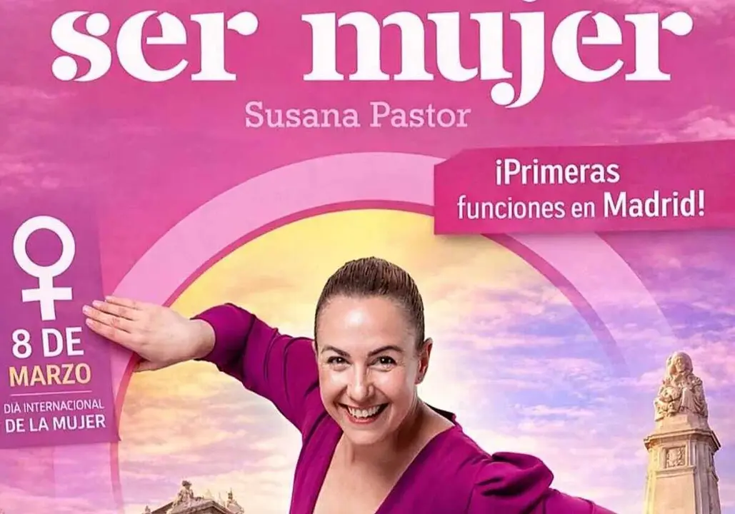 Cartel del mon&oacute;logo Ser Mujer