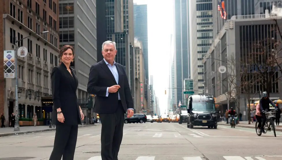 Isabel D&iacute;az Ayuso, durante su visita a Nueva York  - Foto Comunidad de Madrid
