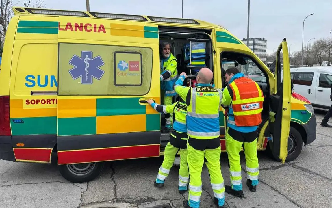 Sanitarios de Summa 112 - Foto de la Comunidad de Madrid