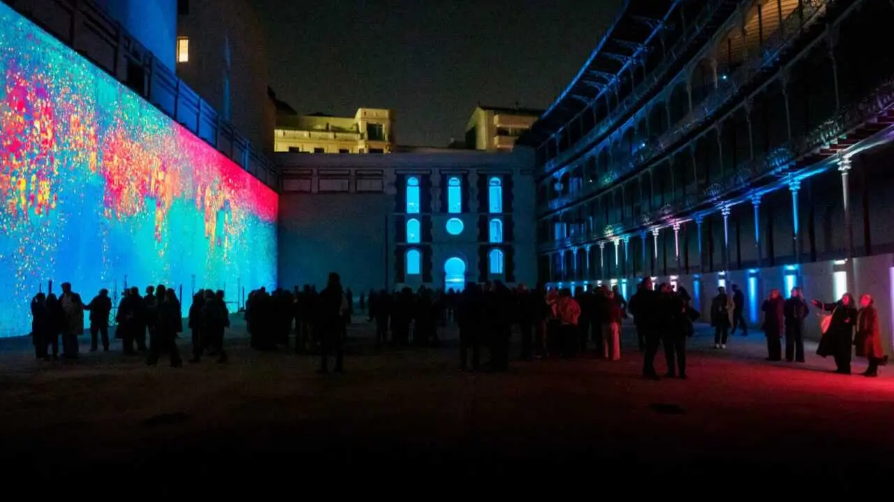 Preparativos de la tercera edici&oacute;n del Festival Internacional de Luz, LuzMadrid