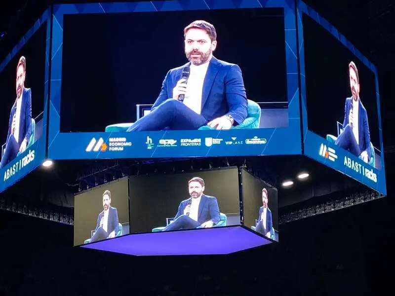 Juan Ram&oacute;n Rallo y Eduardo Garz&oacute;n en el Madrid Economic F&oacute;rum