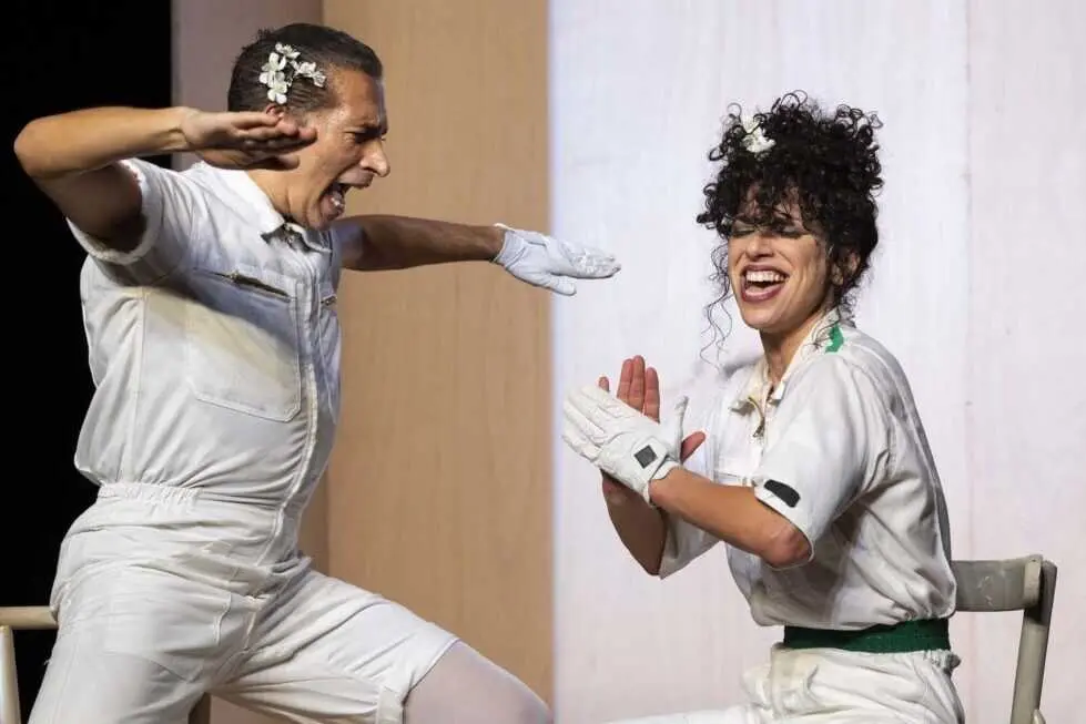 Marlene Monteiro Freitas e Israel Galv&aacute;n - Foto Ayuntamiento de Madrid