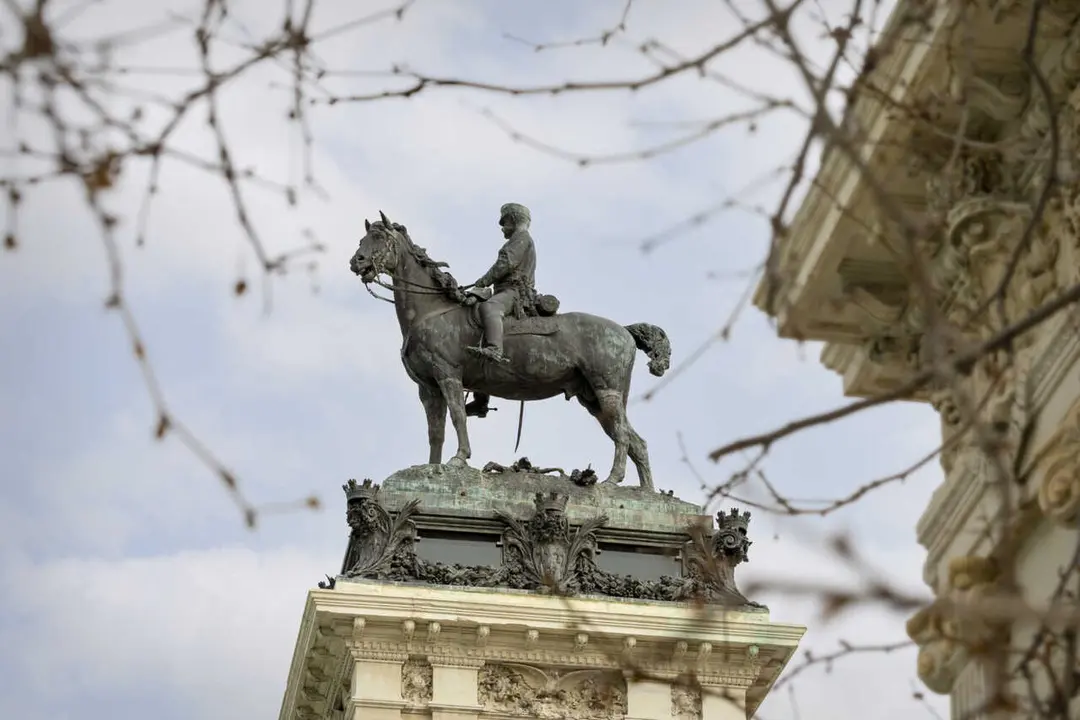 Escultura ecuestre Alfonso XII - Foto Ayuntamiento de Madrid