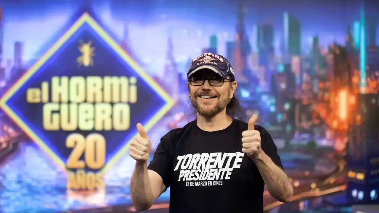 Entrevista a Santiago Segura por Torrente Presidente en El Hormiguero - Foto de Antena 3
