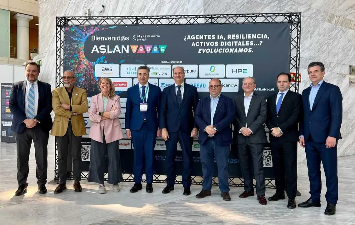 El consejero L&oacute;pez-Valverde ha clausurado hoy en IFEMA ha clausurado el Congreso ASLAN 2026 - Foto Comunidad de Madrid