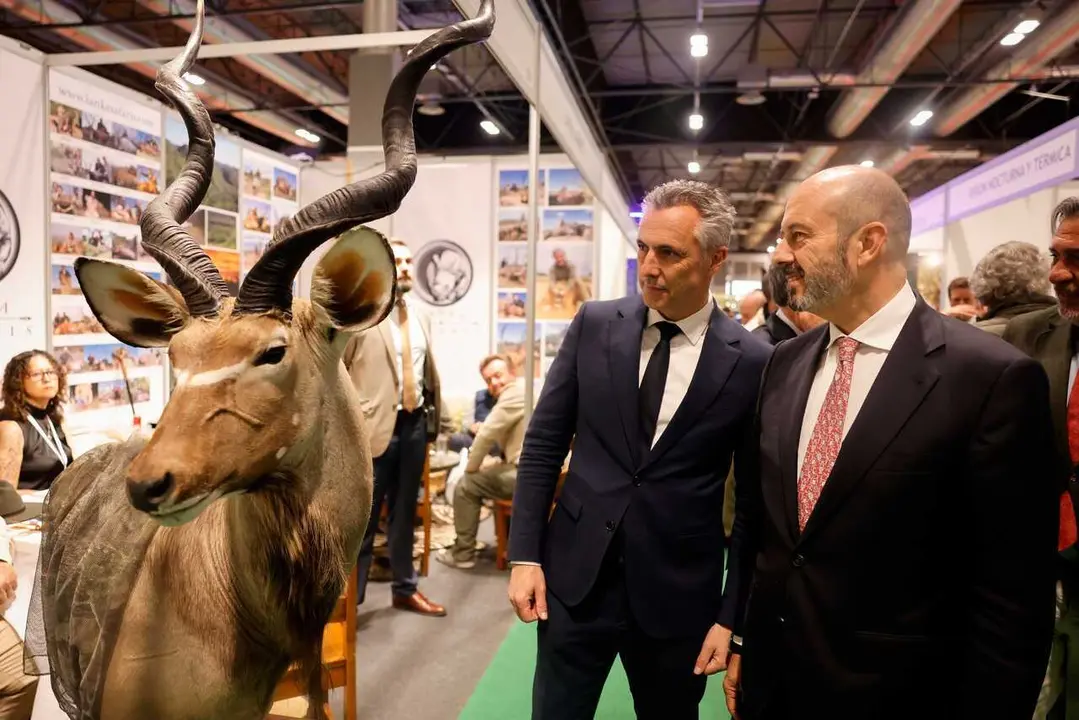 Carlos Novillo en Cineg&eacute;tica 2026 - Foto Comunidad de Madrid