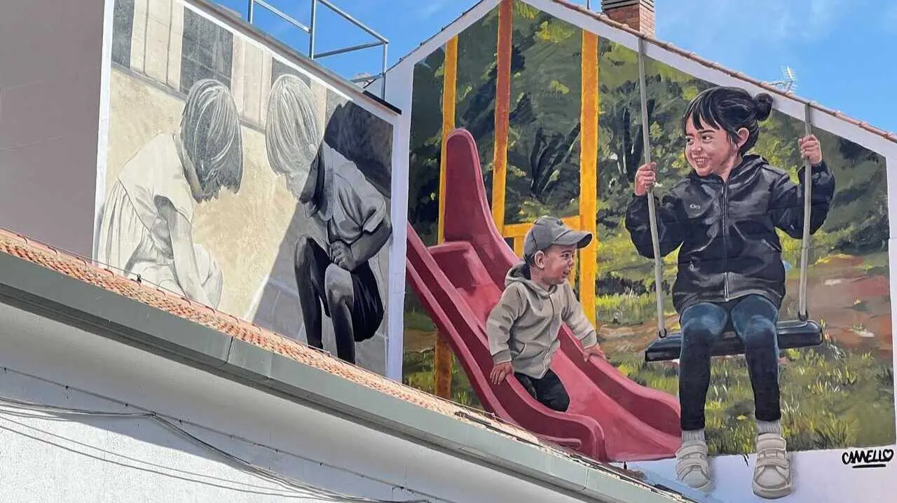 Mural Los Arcos - Foto del Ayuntamiento de Fuenlabrada