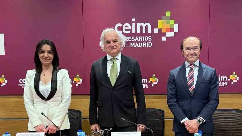 La consejera de Educaci&oacute;n, Ciencia y Universidades ha inaugurado la  jornada Empleabilidad y Formaci&oacute;n Universitaria organizada por CEIM - Foto Comunidad de Madrid