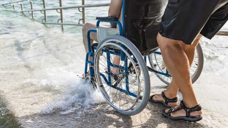 Playa accesible turismo - Foto de Ilunion