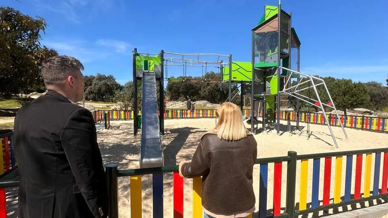 Visita obras renovaci&oacute;n Parques Infantiles - Foto del Ayuntamiento de Collado Villalba