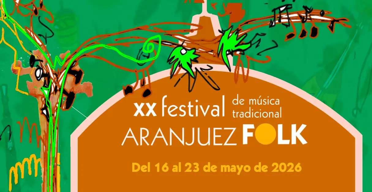 Cartel de Aranfolk - Imagen del Ayuntamiento de Alcal&aacute; de Henares