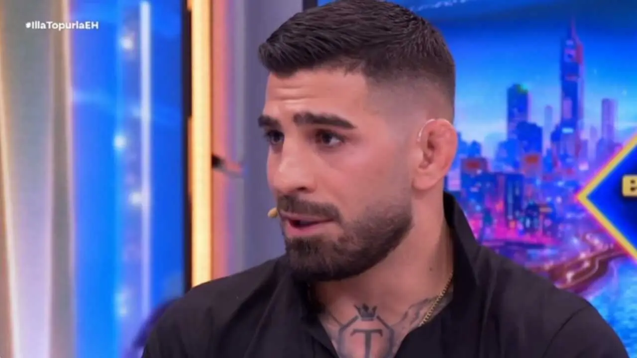 Ilia Topuria durante el programa El Hormiguero de Antena 3