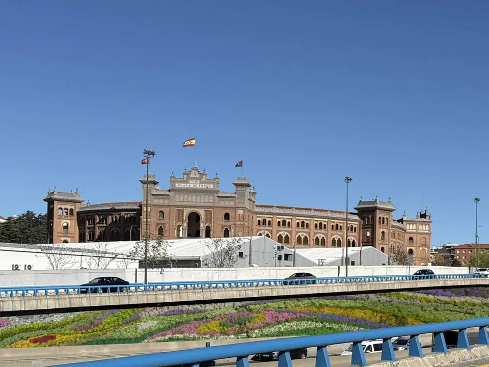 Recreaci&oacute;n digital de los jardines verticales a la altura de Ventas - Foto Ayuntamiento de Madrid