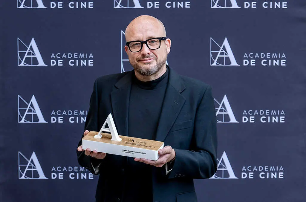 Daniel Martínez-Lara, premio segundo de chomón 2026  -  Fotos: &copy; Alberto Ortega &ndash; Cortes&iacute;a de la Academia de Cine