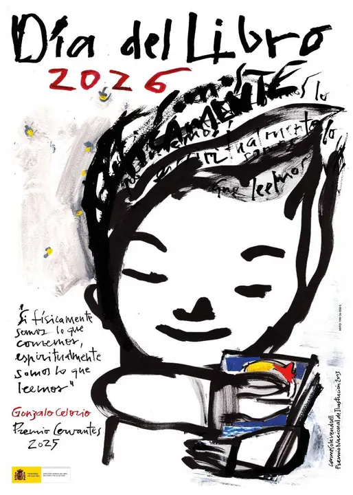 cartel d&iacute;a del libro 2026