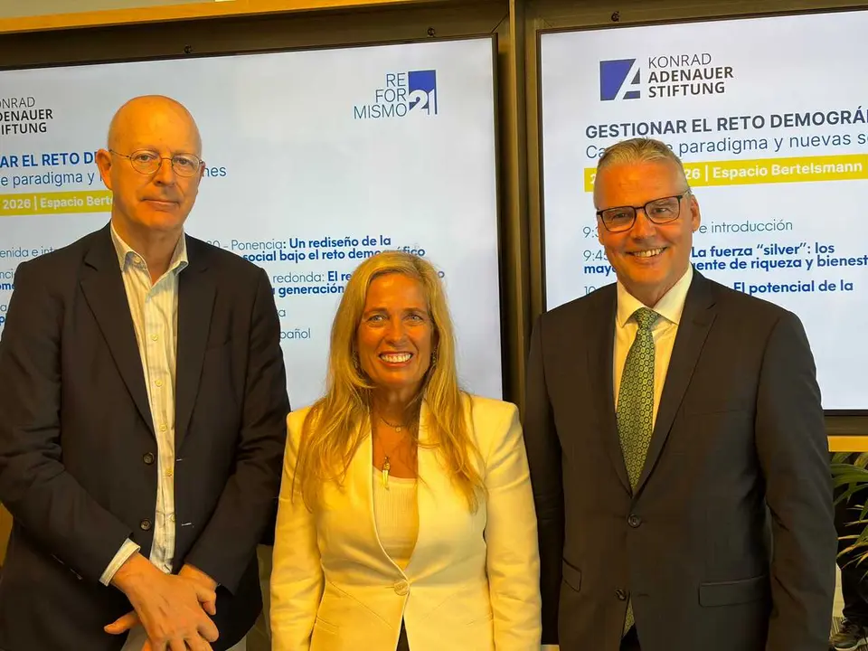 La consejera Albert ha participado hoy en la jornada Gestionar el reto demogr&aacute;fico - Foto Comunidad de Madrid