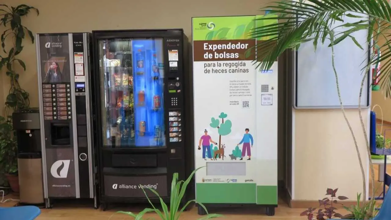 M&aacute;quinas expendedoras - Foto del Ayuntamiento de Getafe