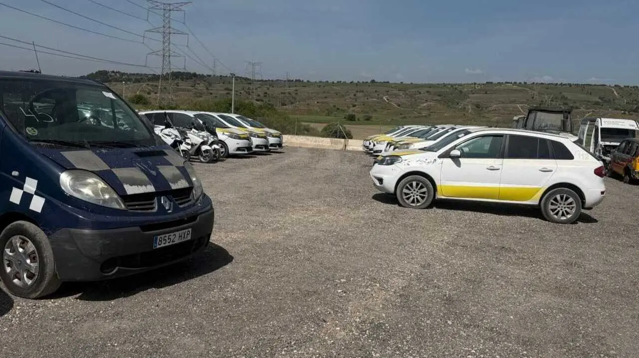 Imagen de veh&iacute;culos que forman parte de la subasta