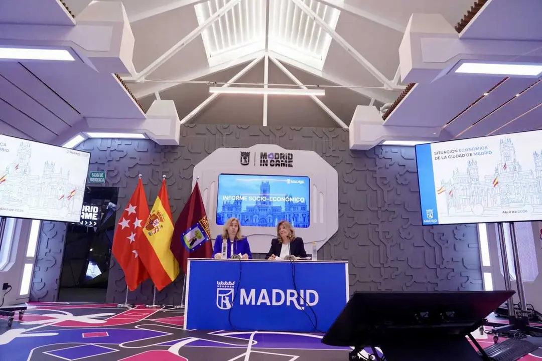 La vicealcaldesa de Madrid, Inma Sanz, y la titular del &aacute;rea econ&oacute;mica, Engracia Hidalgo, presentan un informe sobre la situaci&oacute;n socioecon&oacute;mica de la ciudad de Madrid