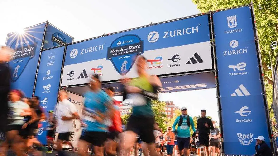 Zurich Rock &lsquo;n&rsquo; Roll Running Series Marat&oacute;n Madrid
