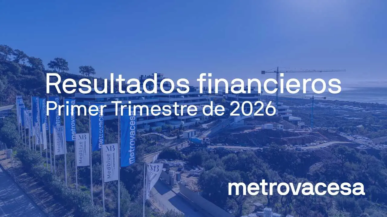 Resultados financieros del primer trimestre de 2026 - Imagen de Metrovacesa