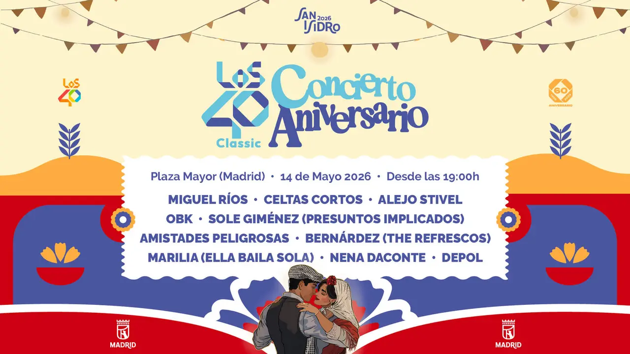 LOS40 Classic en San Isidro 2026