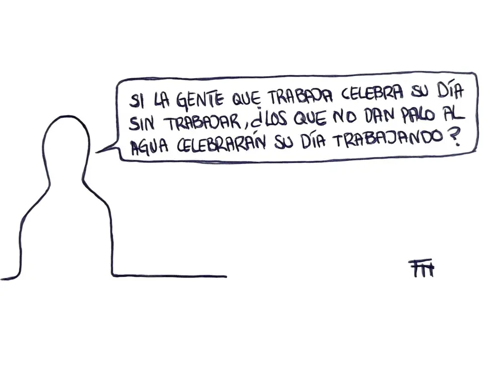 D&iacute;a del trabajador - Las Vi&ntilde;etas de Manuel Franganillo