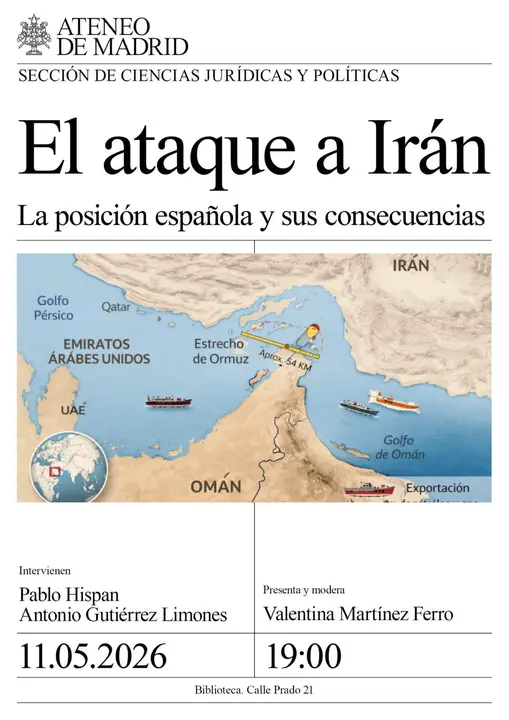 Guerra de Ir&aacute;n - Ateneo de Madrid