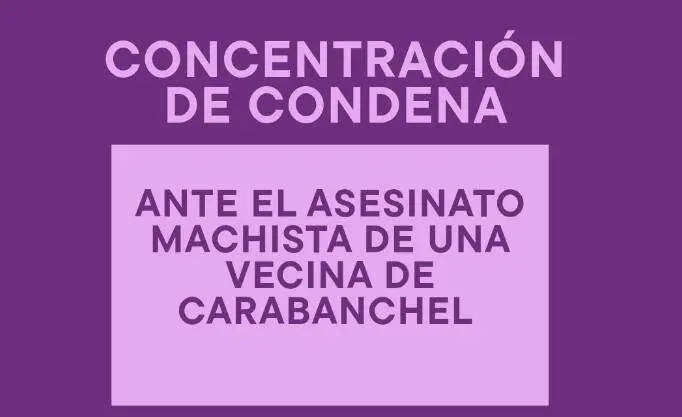 Cartel de M&aacute;s Madrid para la protesta 