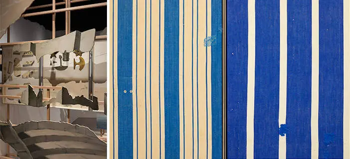 1. Ra&uacute;l Silva, &ldquo;NN1.0624&rdquo;, 2024. Foto: Remy Ugarte Vallejos. 2. Mar&iacute;a Tinaut, &ldquo;Blue Pastures (after Mary Oliver)&rdquo;, 2026. Foto: Mayte Piera, 2026 .