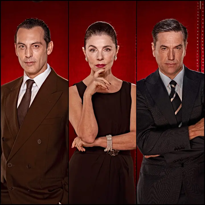 V&iacute;ctor Massan, Ana Fern&aacute;ndez y Oriol Tarrasón. @Sergio Parra