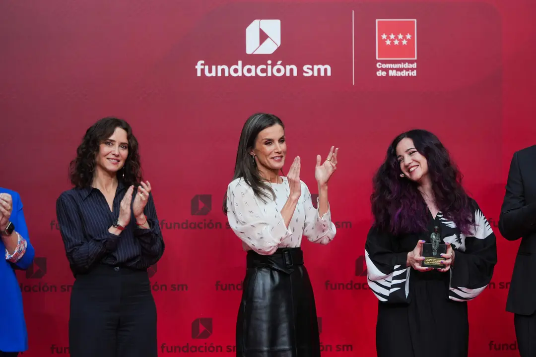 Su Majestad la Reina Do&ntilde;a Letizia presidi&oacute; los Premios El Barco de Vapor y Gran Angular - Foto Comunidad de Madrid