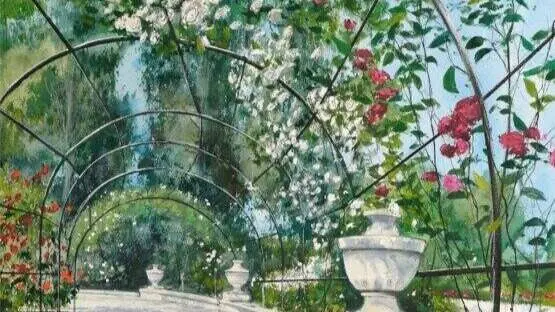 Cartel del Concurso Internacional  70 Rosas Nuevas Villa de Madrid - Ayuntamiento de Madrid