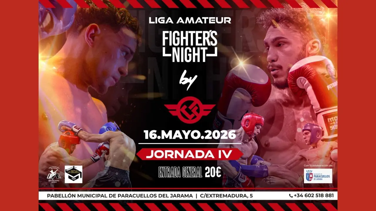 Paracuellos acoger&aacute; este s&aacute;bado una jornada de kickboxing y muay thai amateur - Imagen del Ayuntamiento de Paracuellos de Jarama