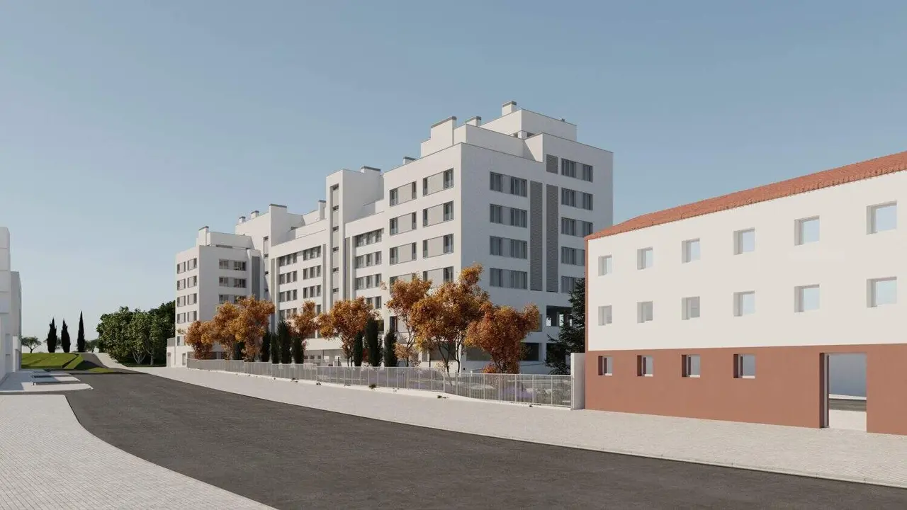 Recreaci&oacute;n proyecto de la zona de la urbanizaci&oacute;n Antonio L&oacute;pez-avenida de C&oacute;rdoba