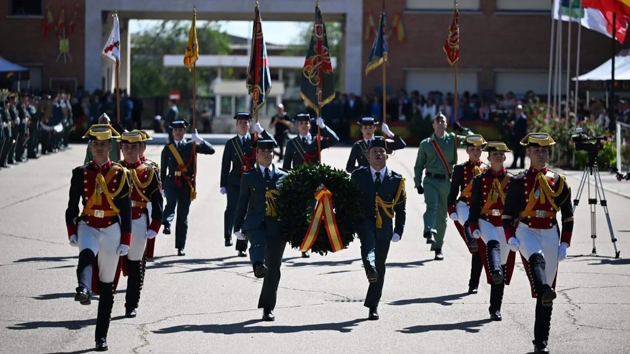 Jura de bandera en Valdemoro