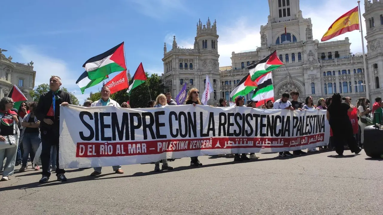 Manifestaci&oacute;n contra Israel - X