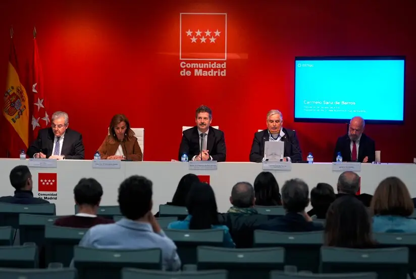 Mariano de Paco Serrano, en su presentaci&oacute;n en la sede de la Consejer&iacute;a - Foto Comunidad de Madrid