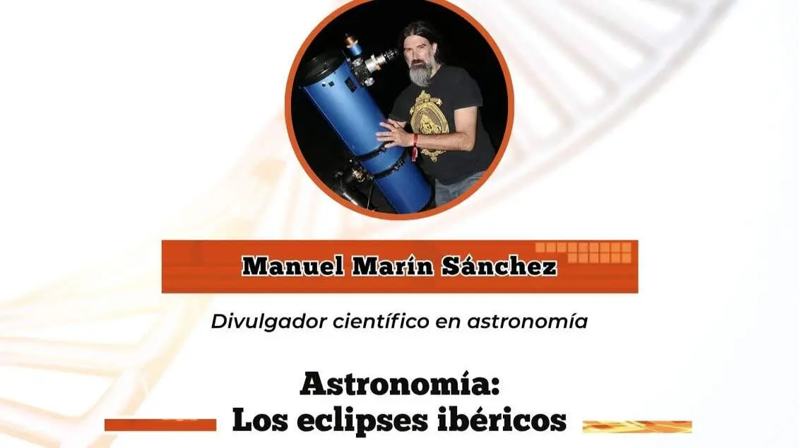 Hoyo de Manzanares analiza el fen&oacute;meno de los eclipses ib&eacute;ricos en una nueva cita del ciclo cient&iacute;fico 'Hoyo conCiencia' - Imagen del Ayuntamiento de Hoyo de Manzanares