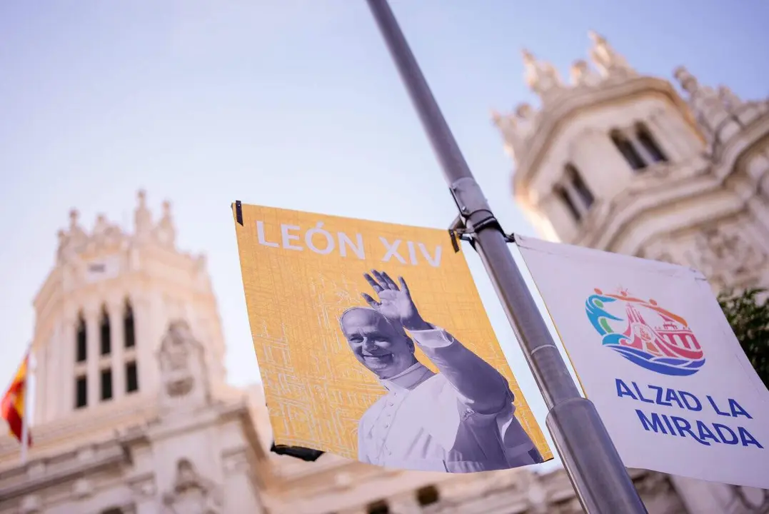 Almeida presenta la imagen de la ciudad de Madrid durante la visita del papa Le&oacute;n XIV - Foto Ayuntamiento de Madrid