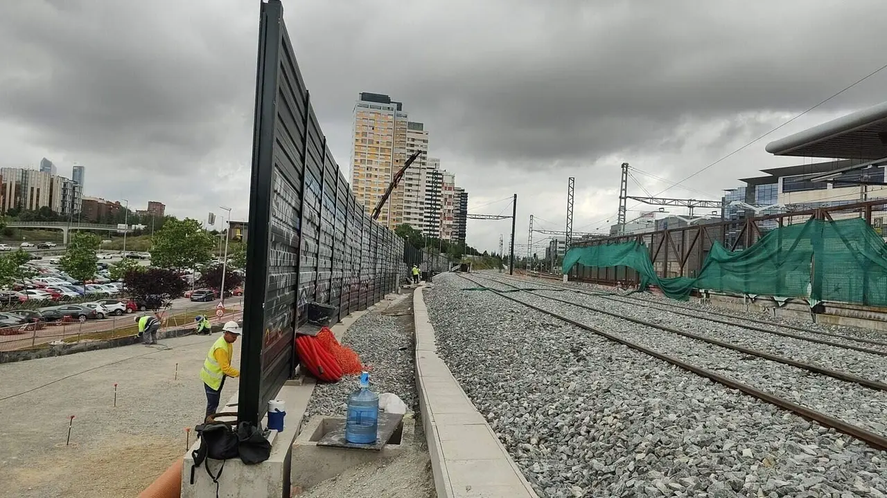 Obras AVE Barajas - Ministerio de Transportes