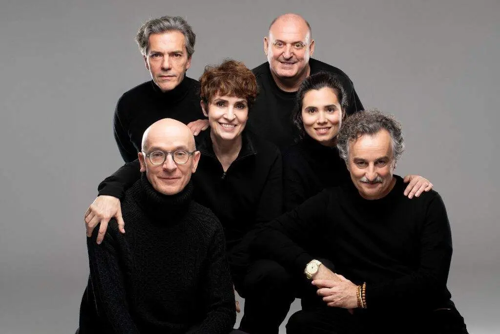 Miguel Hermoso, Mariano Llorente, Adriana Ozores, Loreto Maule&oacute;n, Jes&uacute;s Barranco,
Joserra Iglesias (de izda. a dcha. empezando por arriba) | Foto: Javier Naval