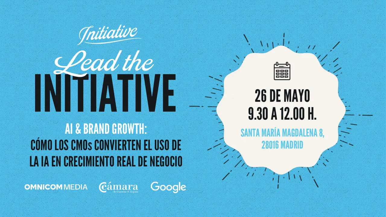 Lead the INITIATIVE: AI & Brand Growth - Imagen de la C&aacute;mara de Comercio de Espa&ntilde;a