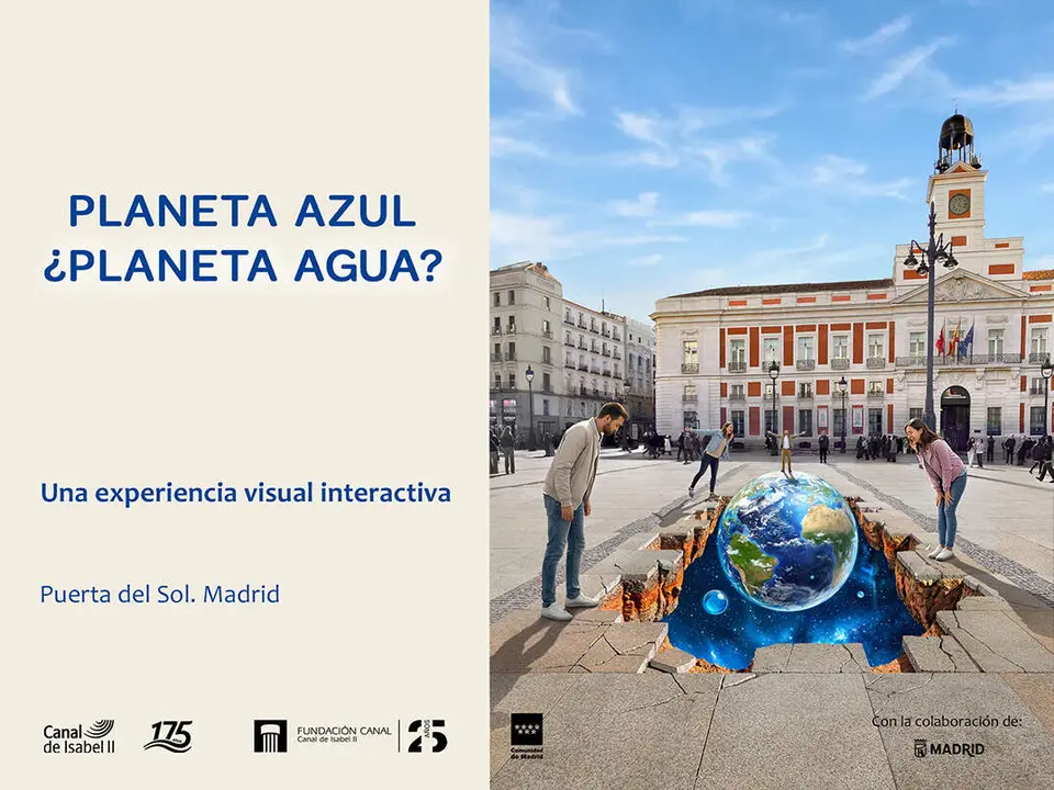 Simulaci&oacute;n de la instalaci&oacute;n que veremos en la Puerta del Sol a partir del d&iacute;a 22 de mayo.