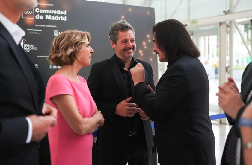 El consejero De Paco Serrano, el los III Premios de la Academia Espa&ntilde;ola de la M&uacute;sica - Foto Comunidad de Madrid